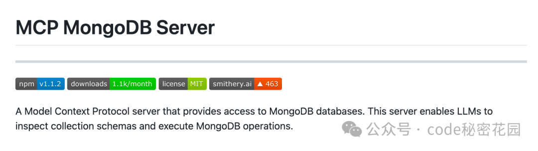 https://github.com/kiliczsh/mcp-mongo-server
